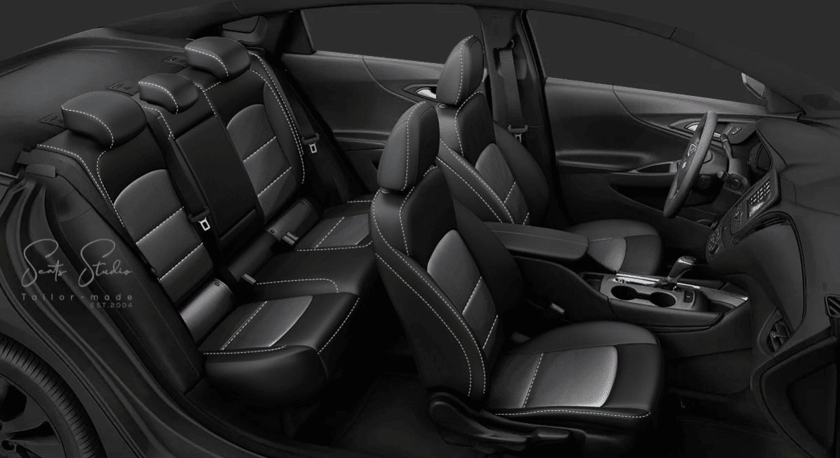 Housse siège auto Hyundai Tucson bordeaux en simili cuir